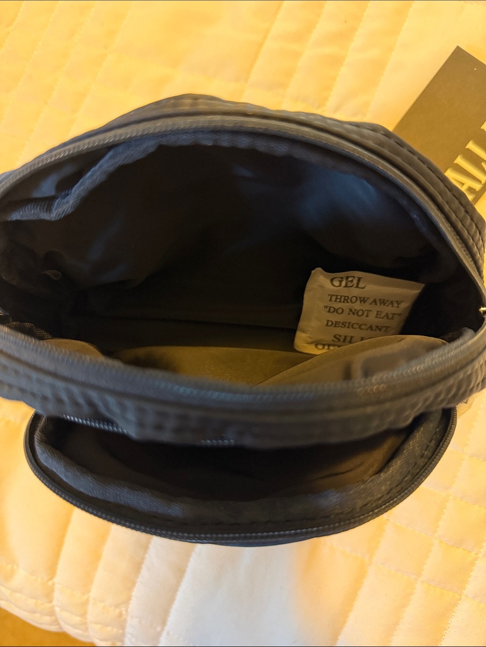 MZ Wallace Navy Nylon Toiletry Pouch - Picture 7 of 8
